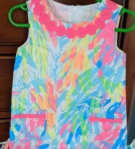 Girls Lilly Pulitzer shift dress NWOT size 2